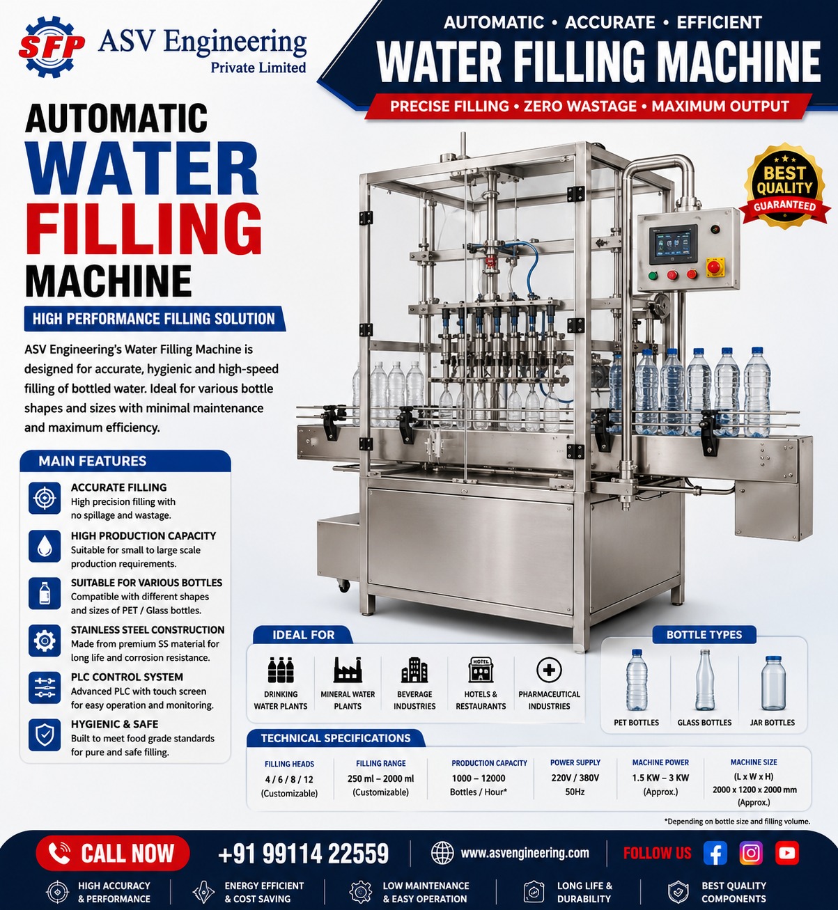 Water Filling Machine - Karnataka